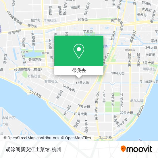 胡涂阁新安江土菜馆地图