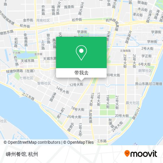 嵊州餐馆地图
