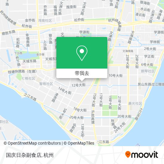 国庆日杂副食店地图