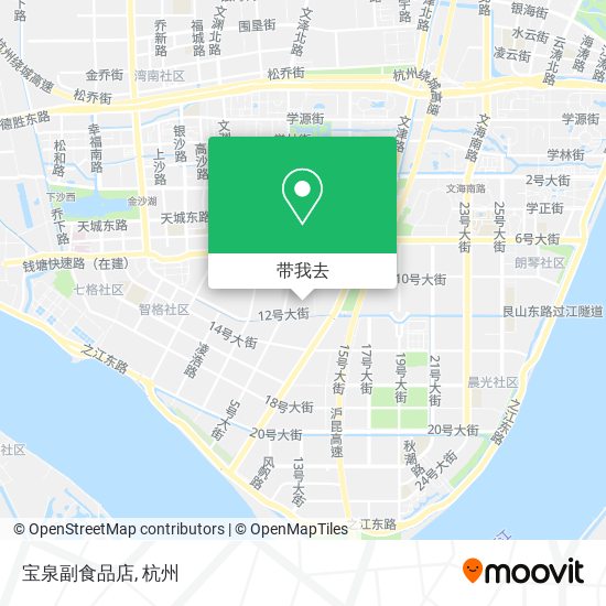 宝泉副食品店地图