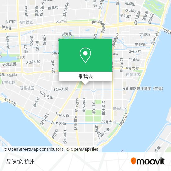 品味馆地图