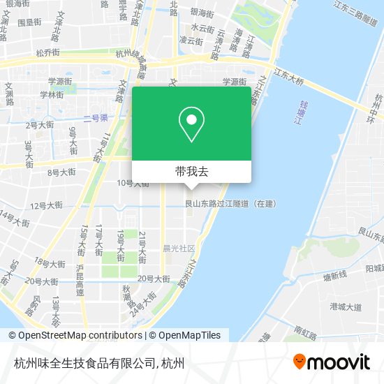 杭州味全生技食品有限公司地图