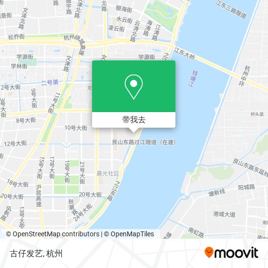 古仔发艺地图