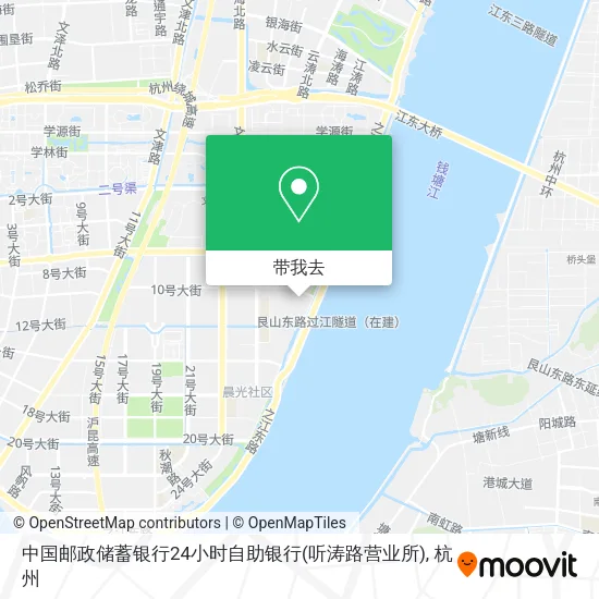 中国邮政储蓄银行24小时自助银行(听涛路营业所)地图
