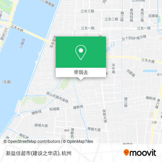 新益佳超市(建设之华店)地图