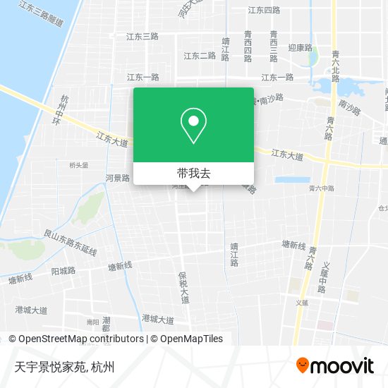 天宇景悦家苑地图
