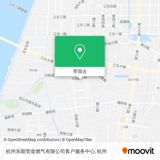 杭州东能管道燃气有限公司客户服务中心地图