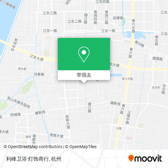 利峰卫浴·灯饰商行地图