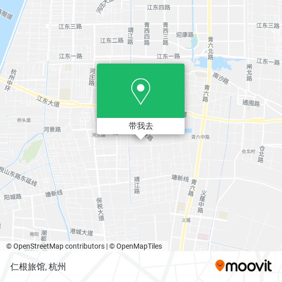 仁根旅馆地图