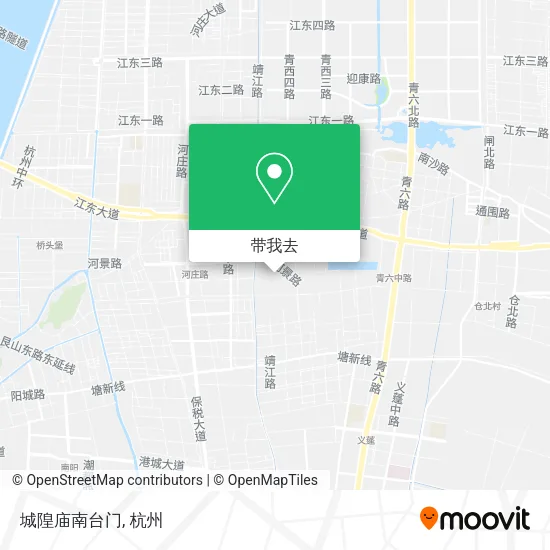 城隍庙南台门地图