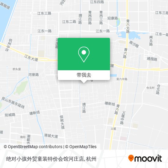 绝对小孩外贸童装特价会馆河庄店地图
