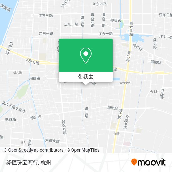 缘恒珠宝商行地图