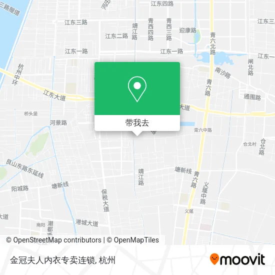 金冠夫人内衣专卖连锁地图