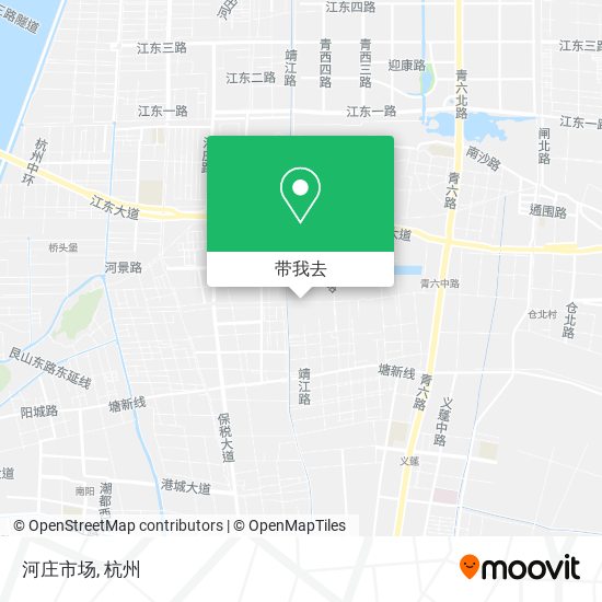河庄市场地图