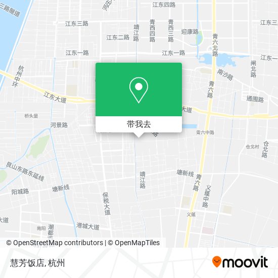 慧芳饭店地图