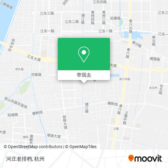河庄老排档地图