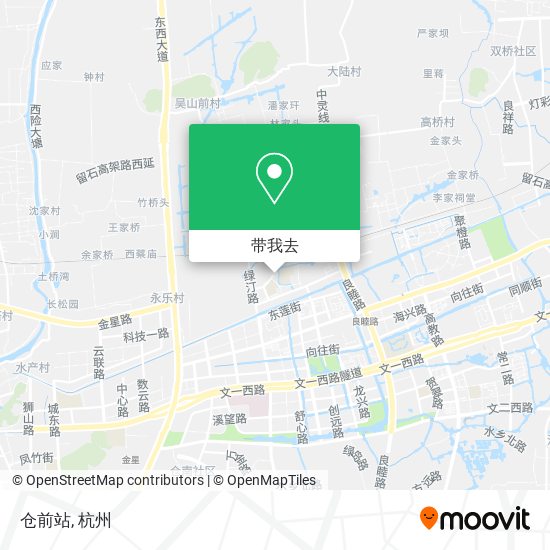 仓前站地图
