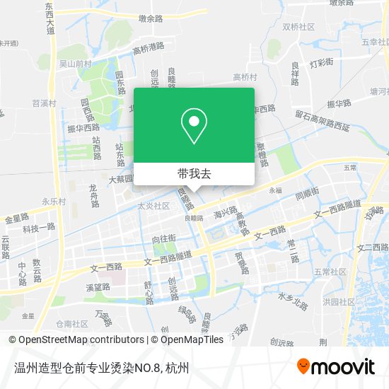 温州造型仓前专业烫染NO.8地图
