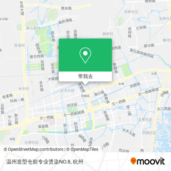 温州造型仓前专业烫染NO.8地图