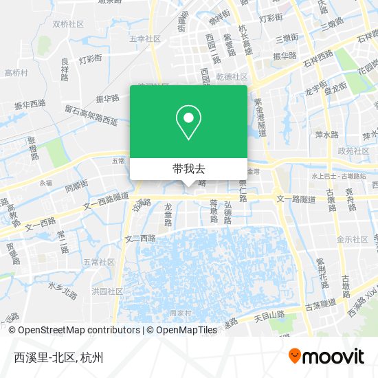 西溪里-北区地图