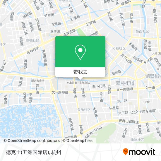 德克士(五洲国际店)地图