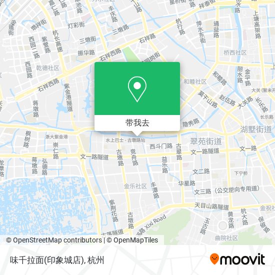 味千拉面(印象城店)地图