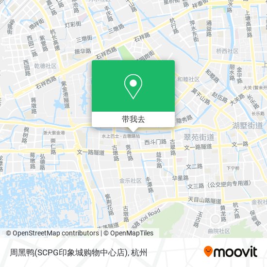 周黑鸭(SCPG印象城购物中心店)地图