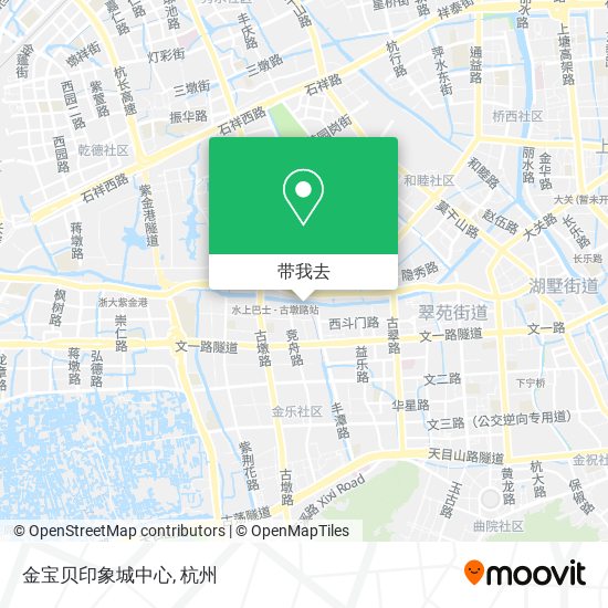 金宝贝印象城中心地图