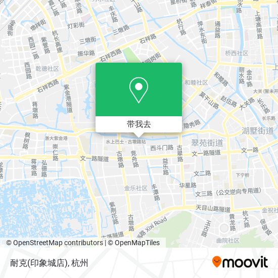 耐克(印象城店)地图
