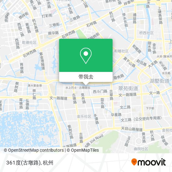 361度(古墩路)地图
