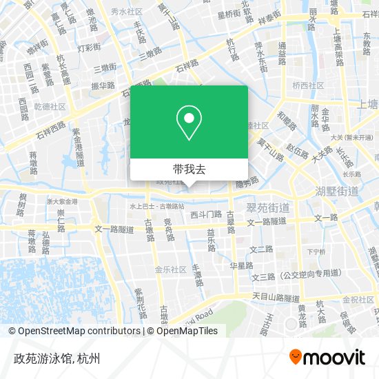 政苑游泳馆地图