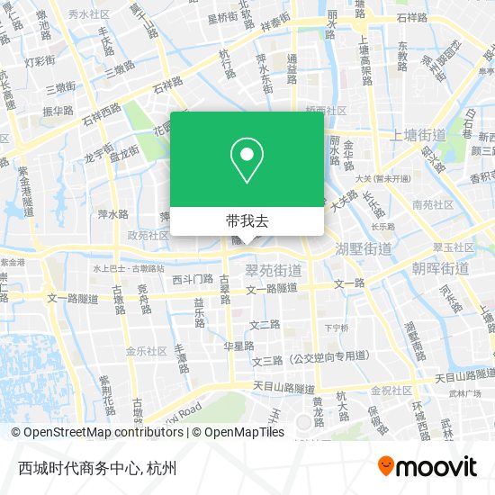 西城时代商务中心地图