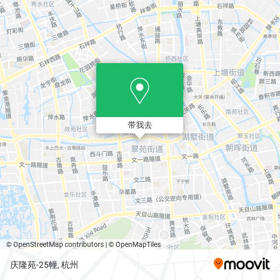 庆隆苑-25幢地图