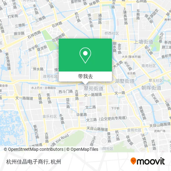 杭州佳晶电子商行地图