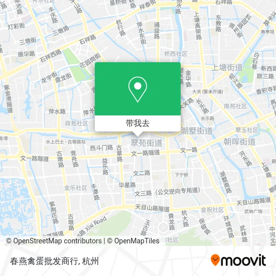 春燕禽蛋批发商行地图
