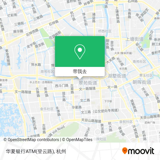 华夏银行ATM(登云路)地图