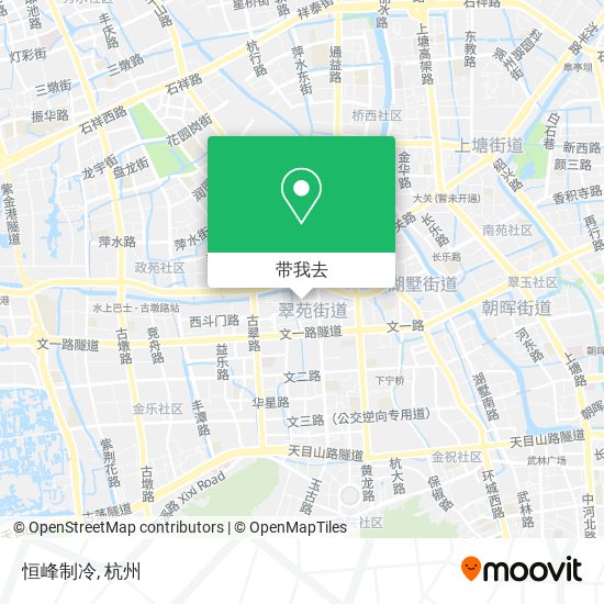 恒峰制冷地图