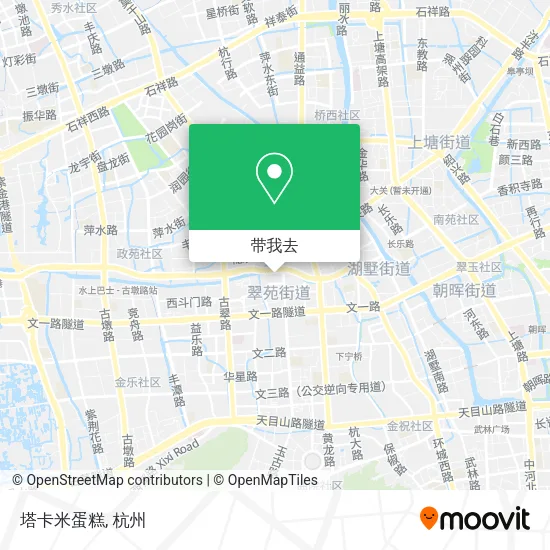 塔卡米蛋糕地图
