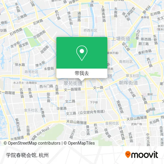学院春晓会馆地图