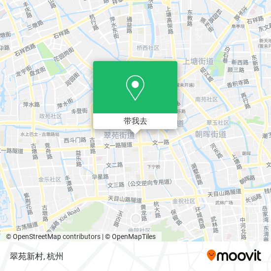 翠苑新村地图