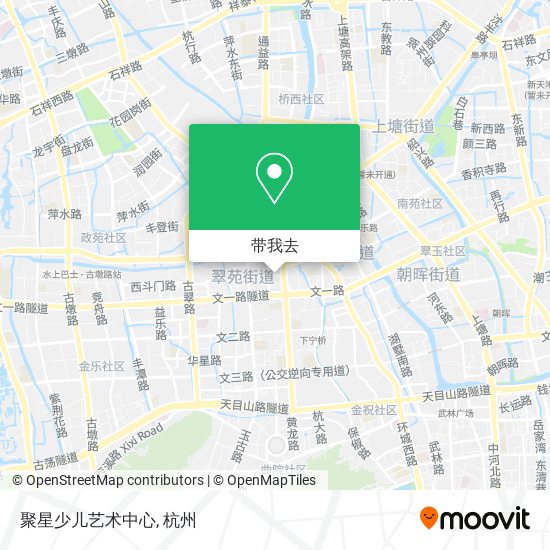 聚星少儿艺术中心地图