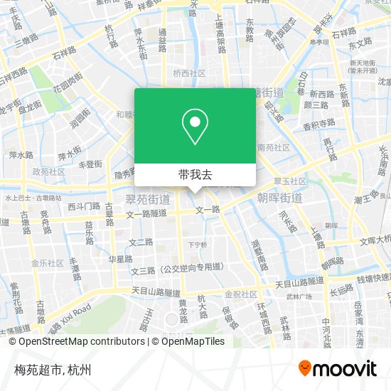 梅苑超市地图