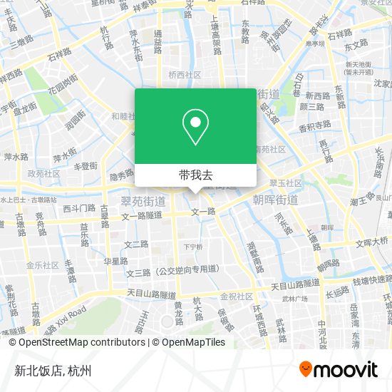 新北饭店地图