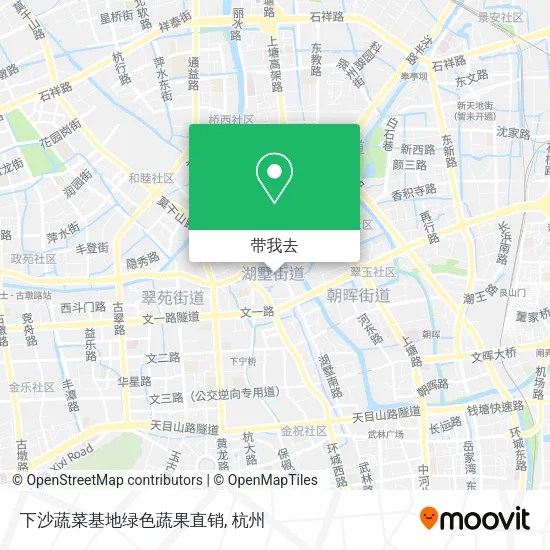 下沙蔬菜基地绿色蔬果直销地图