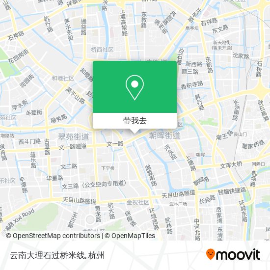 云南大理石过桥米线地图