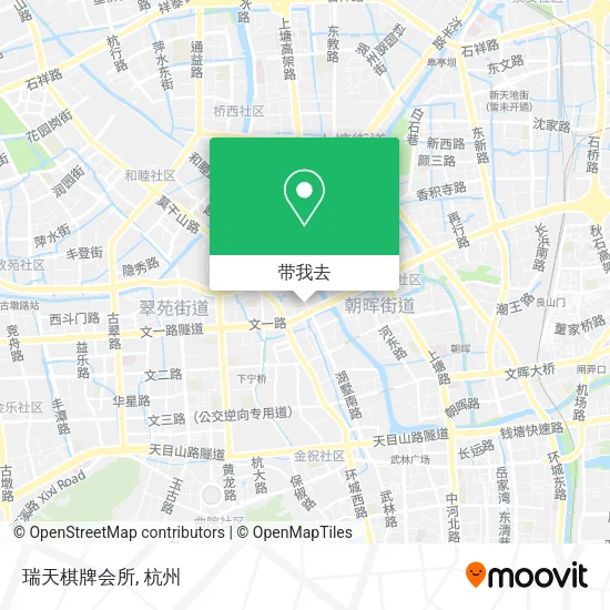 瑞天棋牌会所地图