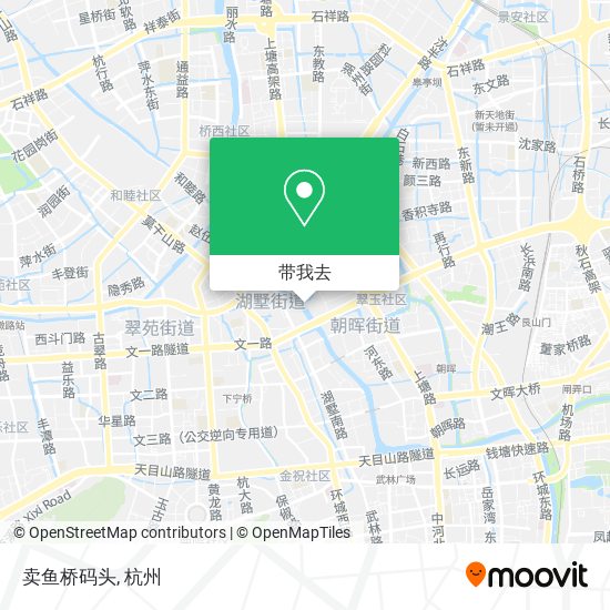 卖鱼桥码头地图