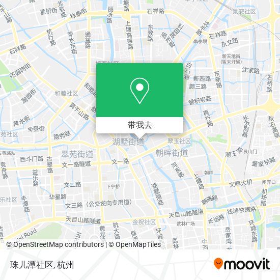 珠儿潭社区地图