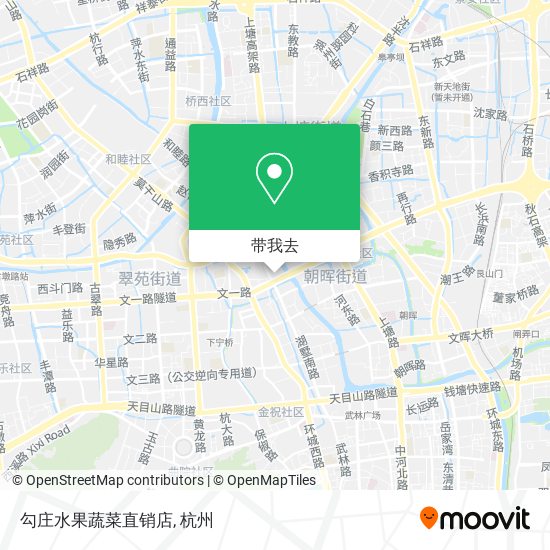 勾庄水果蔬菜直销店地图