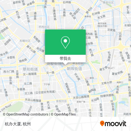 杭办大厦地图